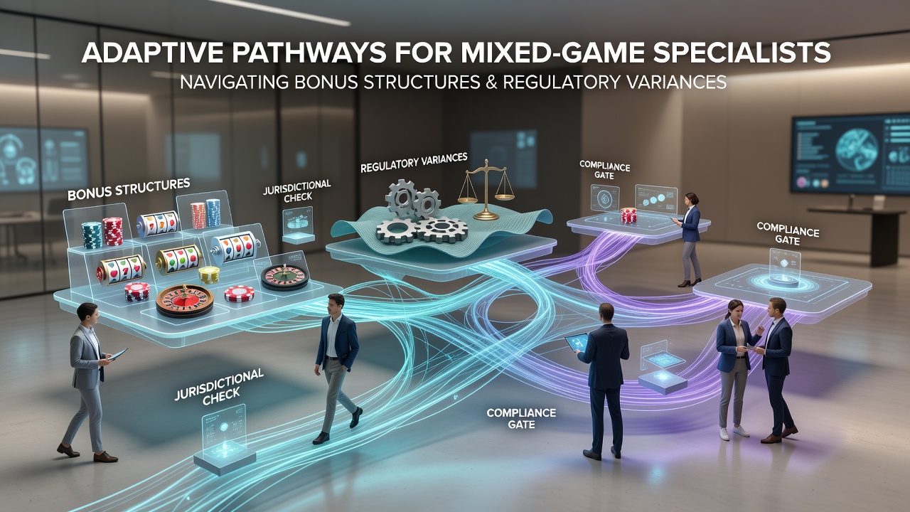 Digital poker interface displaying Hold'em and Omaha bonus structures side by side on a licensed platform